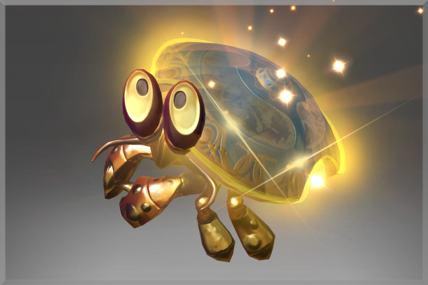 Hermes the Hermit Crab The International 2017 Glowing Aegis Shell
