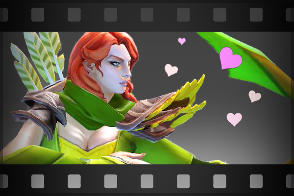 Вр герой. Windranger насмешка. Арроу дота 2. ВРКА снаряжение. Стрелок Dota.